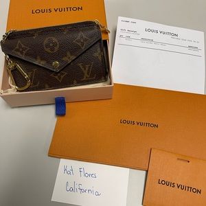Authentic LV Recto Verso